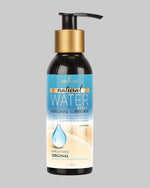Butelka lubrykantu na bazie wody Sensuva Natural Original o pojemności 125 ml z czarną pompką.