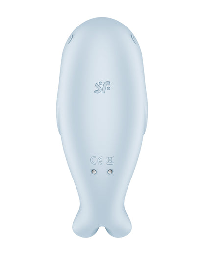 Stymulator łechtaczki w kształcie foki z technologią Air Pulse i wibracjami Satisfyer Seal You Soon