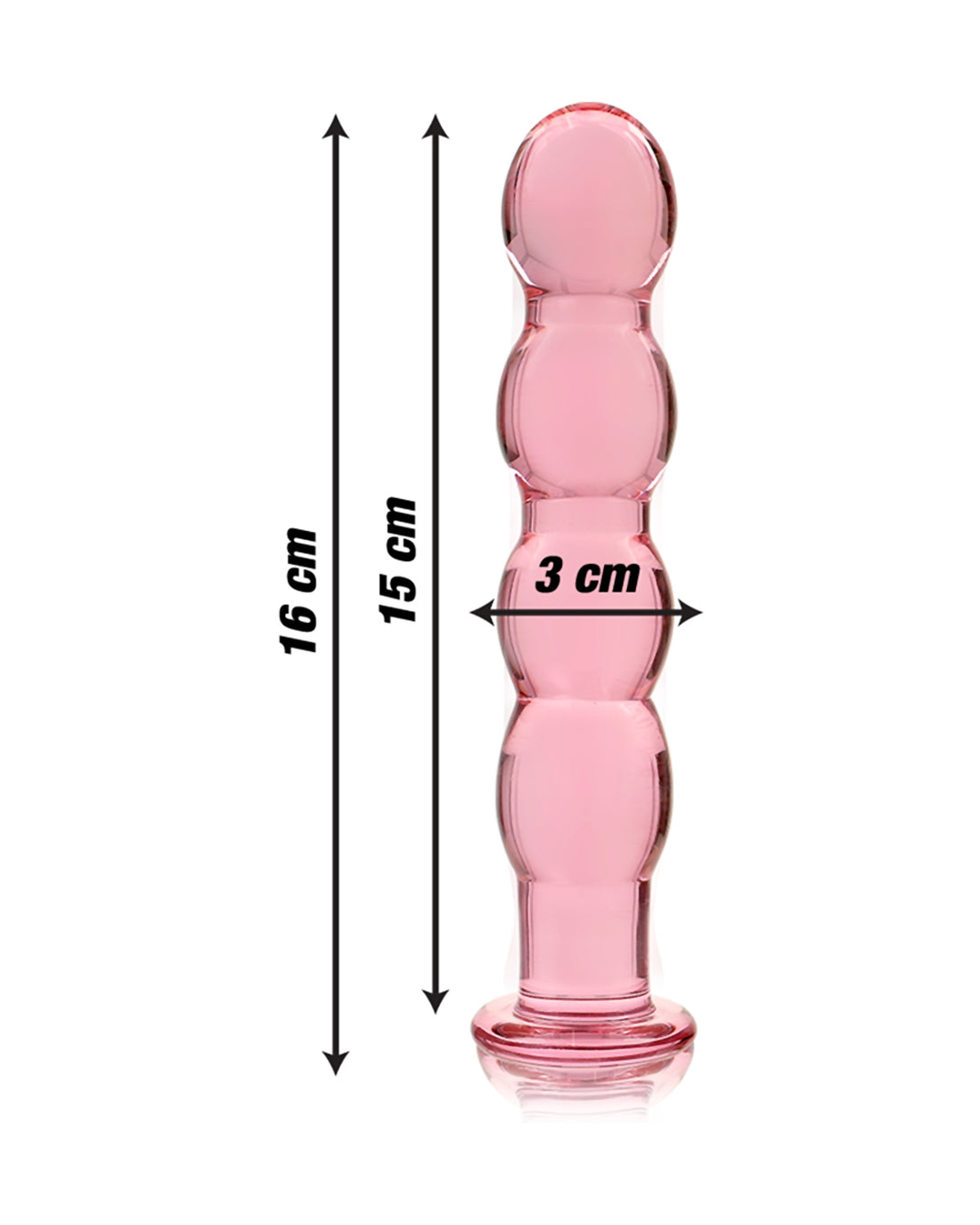 Nebula by Ibiza Model 10 szklane dildo 16 cm x 3 cm