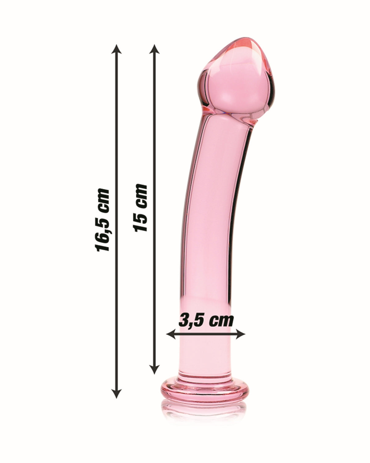 Nebula by Ibiza Model 11 szklane dildo 16.5 cm x 3.5 cm