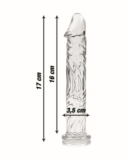 Nebula by Ibiza Model 12 szklane dildo 17 cm x 3.5 cm