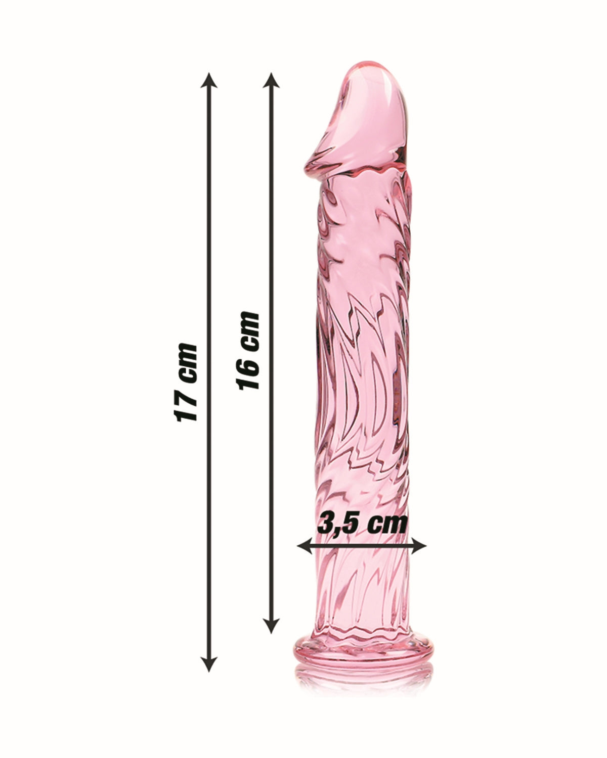 Nebula by Ibiza Model 12 szklane dildo 17 cm x 3.5 cm