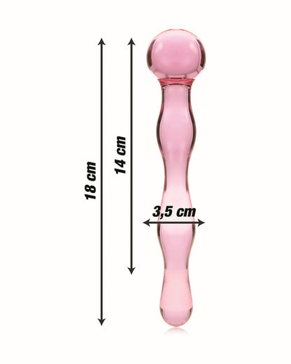 Nebula by Ibiza Model 13 szklane dildo 18 cm x 3.5 cm