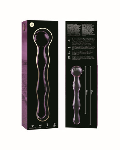 Nebula by Ibiza Model 13 szklane dildo 18 cm x 3.5 cm