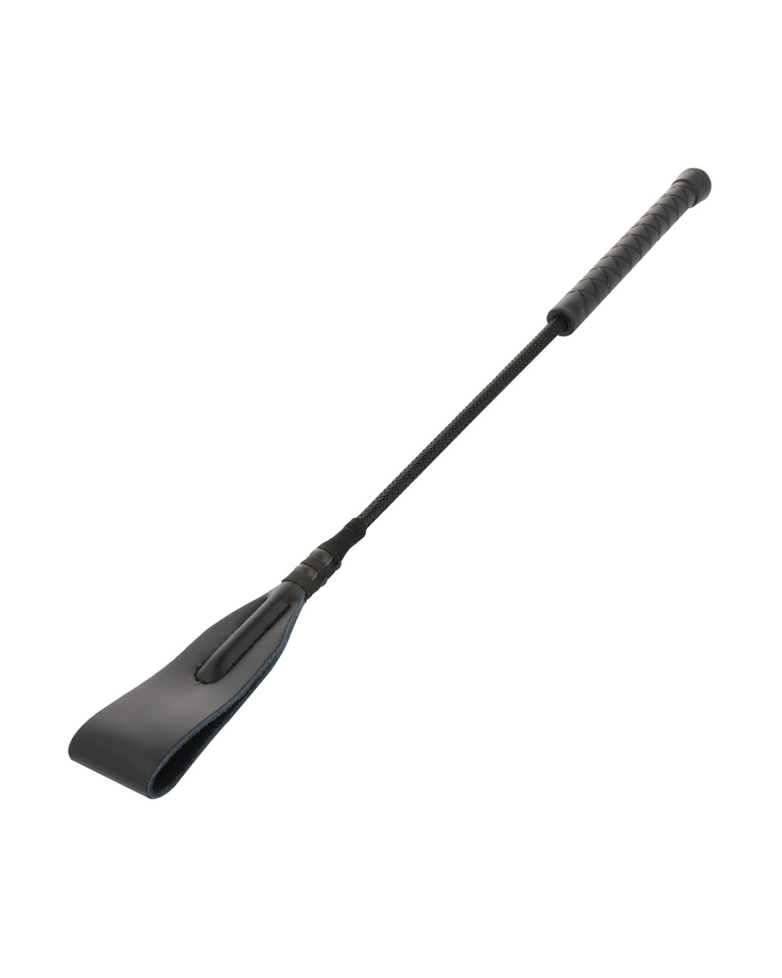Szpicruta do BDSM z końcówką ze skóry naturalnej