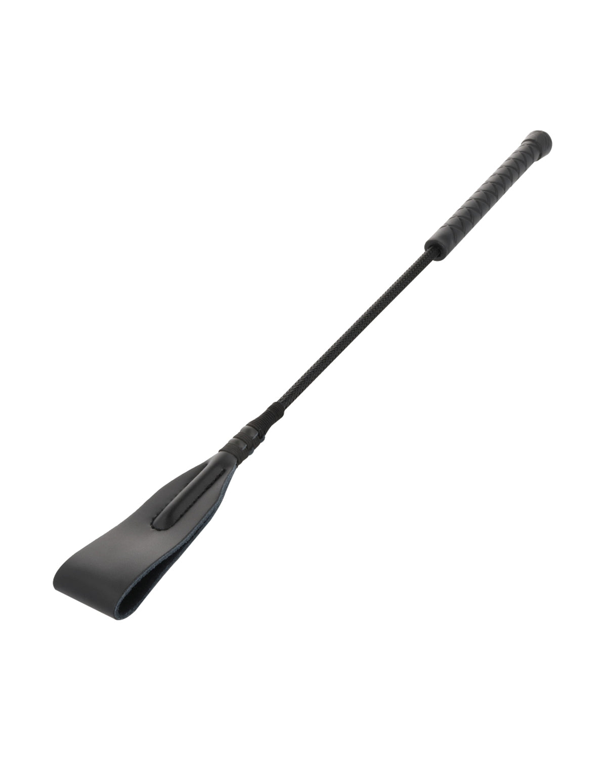 Szpicruta do BDSM z końcówką ze skóry naturalnej