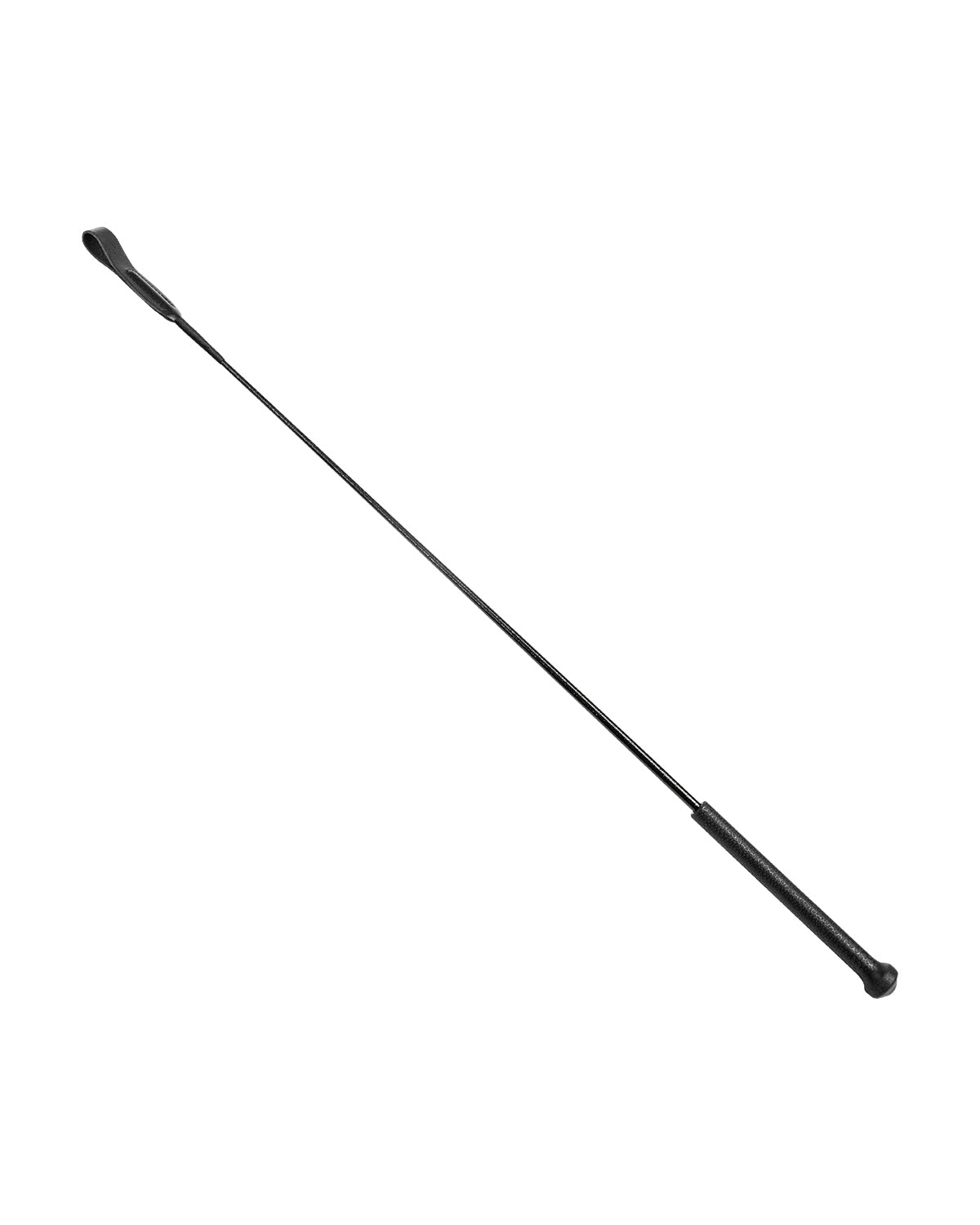 Szpicruta do BDSM z miękką rękojeścią Rimba Horse Whip Carbonfibre
