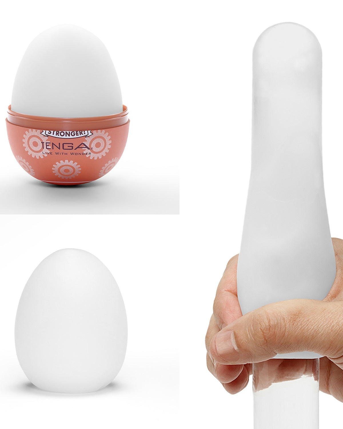 Tenga Egg Gear japoński masturbator w kształcie jajka