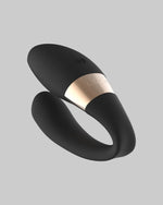 Wibrator dla par LELO Tiani Harmony - widok z przodu, elastyczne ramiona - kolor czarny