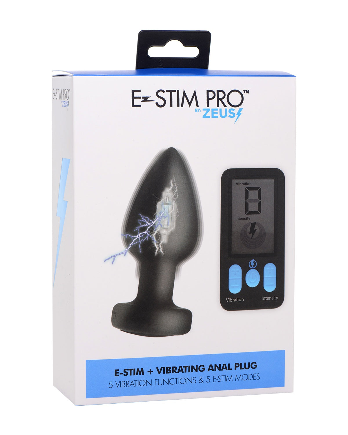 XR Brands E-Stim Pro Vibrating Anal Plug korek analny z elektrostymulacją i wibracjami