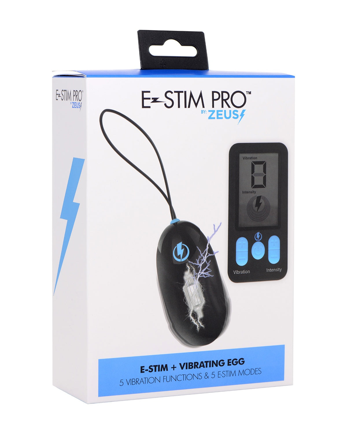 XR Brands E-Stim Pro Vibrating Egg wibrujące jajko z elektrostymulacją i pilotem