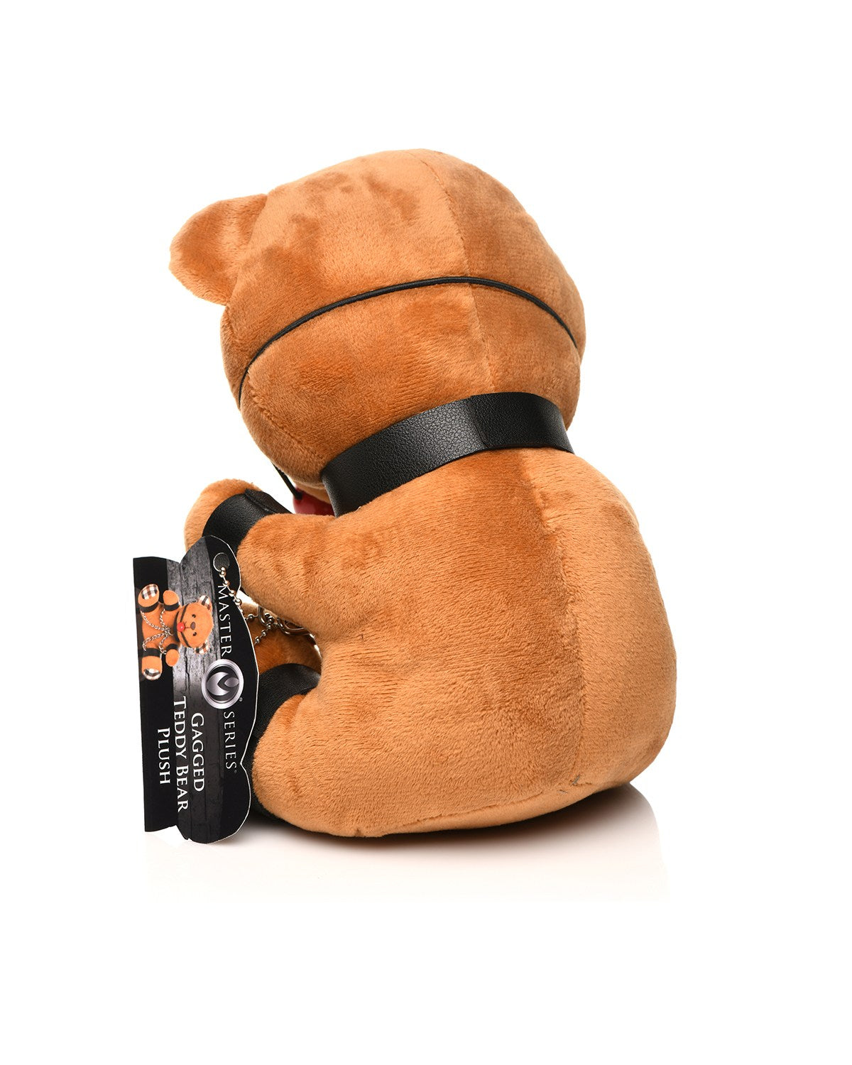 XR Brands Gagged Bondage Bear maskotka BDSM miś z kneblem i kajdankami