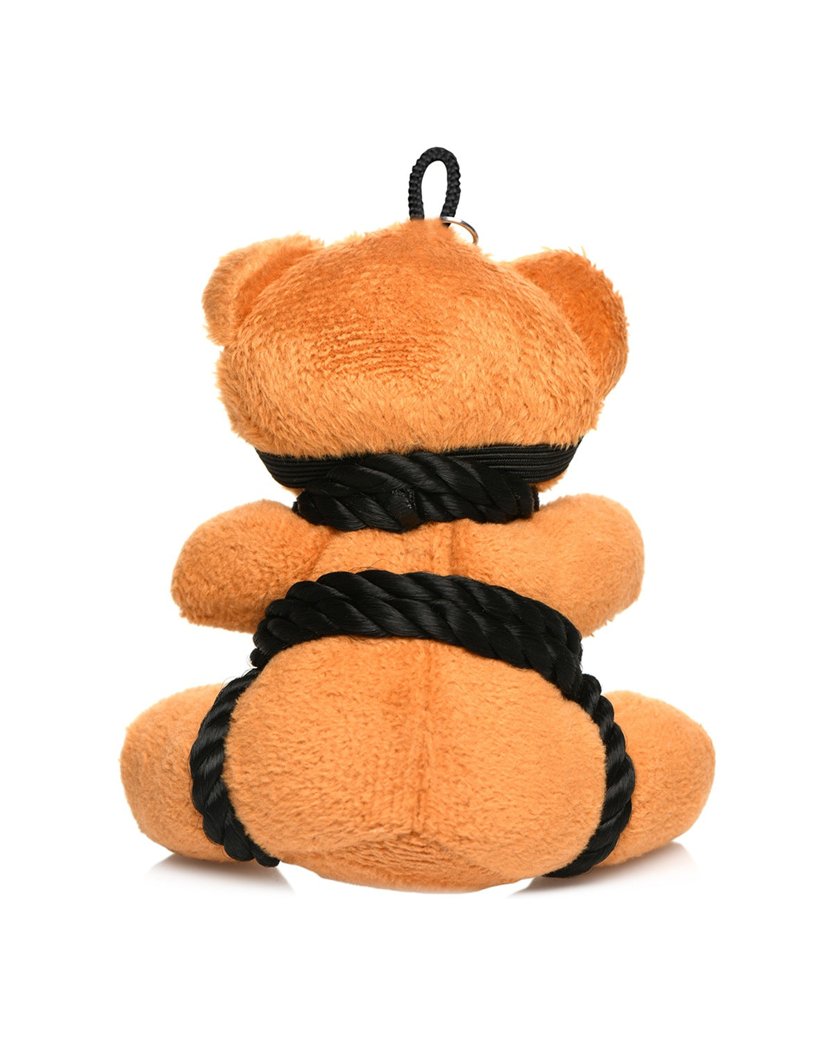 XR Brands Rope Teddy Bear brelok BDSM miś w stylu shibari z maską