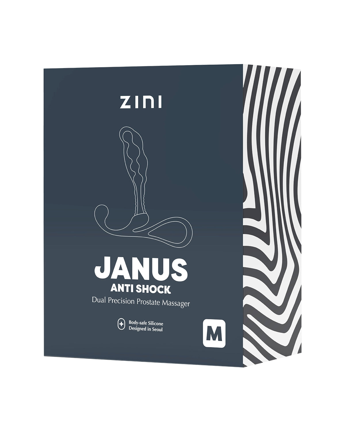 ZINI Janus Anti Shock niewibrujący masażer prostaty rozmiar M