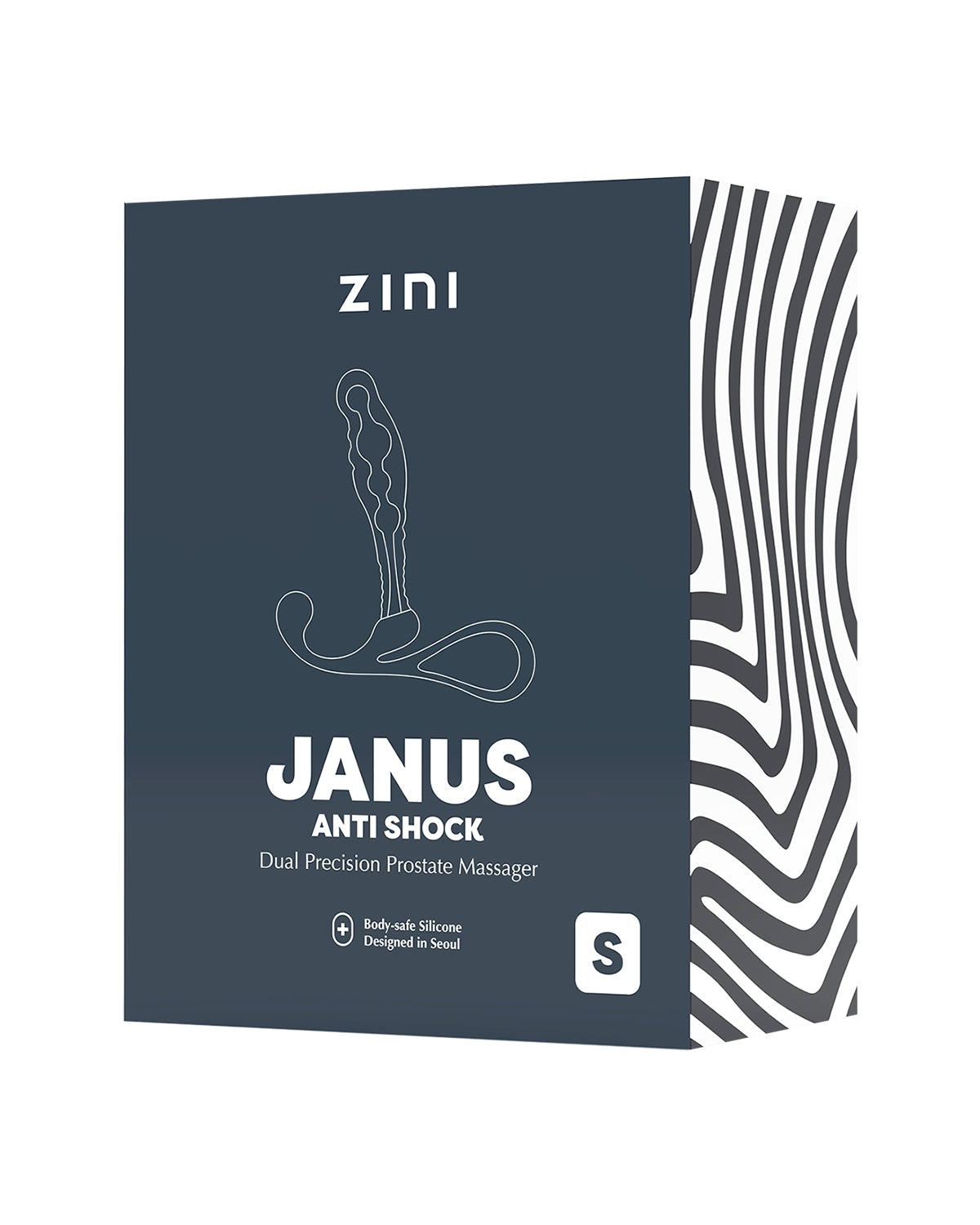 ZINI Janus Anti Shock niewibrujący masażer prostaty rozmiar S