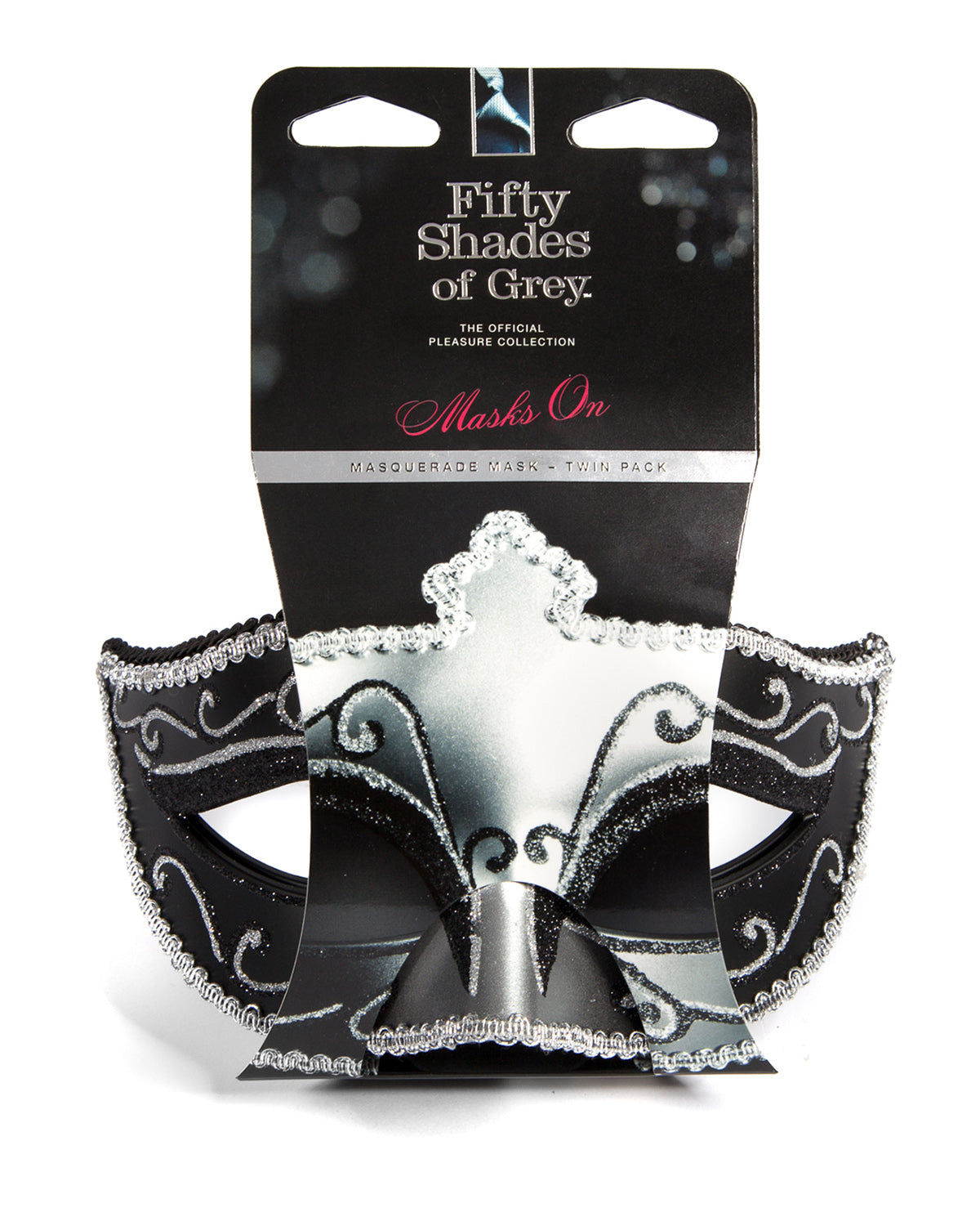 50 Twarzy Greya Masquerade Mask zestaw dwóch masek