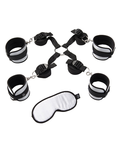 50 Twarzy Greya Restraints Kit zestaw do krępowania i maska na oczy