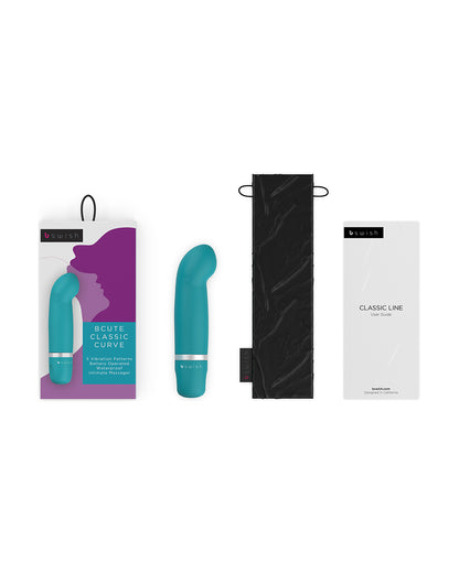 B Swish Bcute Classic Curve miniwibrator punktu G zielony