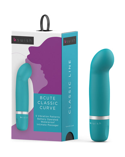 B Swish Bcute Classic Curve miniwibrator punktu G zielony