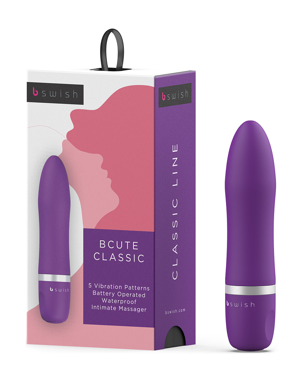 B Swish Bcute Classic miniwibrator fioletowy
