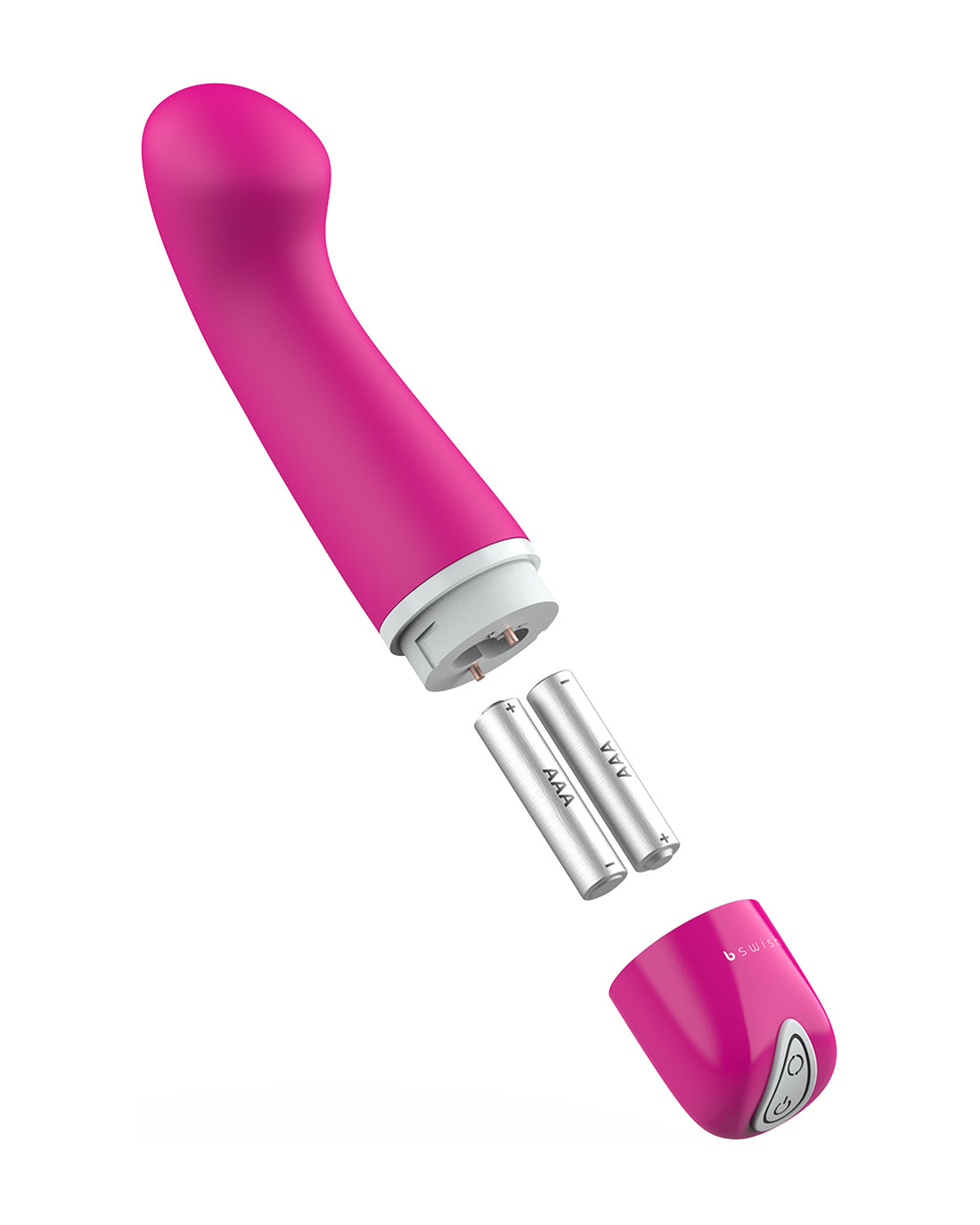 B Swish Bdesired Deluxe Curve wibrator punktu G różowy