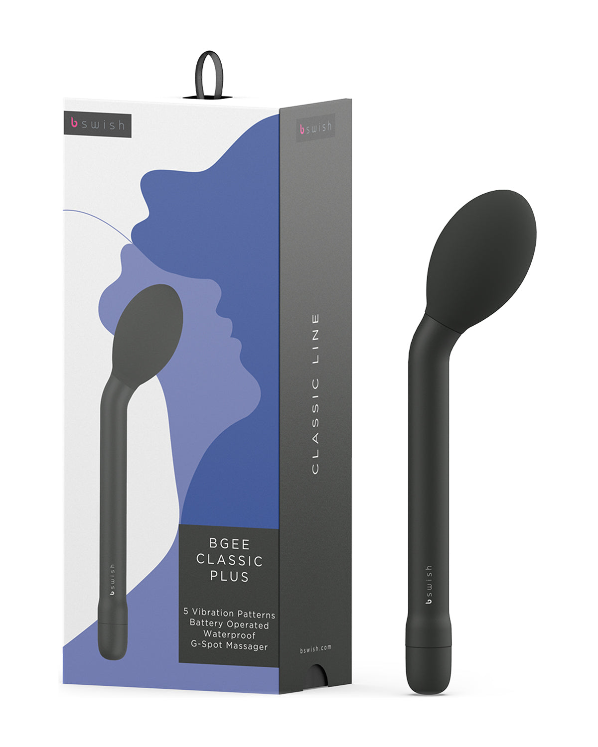 B Swish Bgee Classic Plus wibrator punktu G czarny