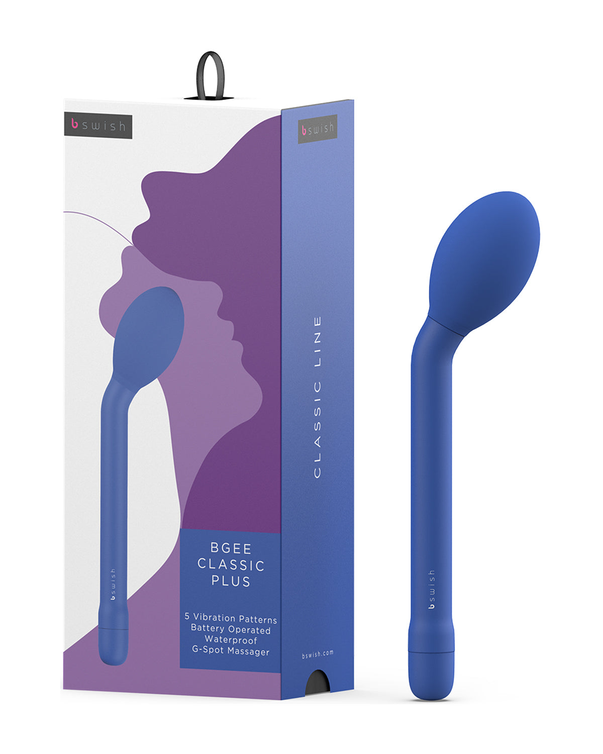B Swish Bgee Classic Plus wibrator punktu G niebieski