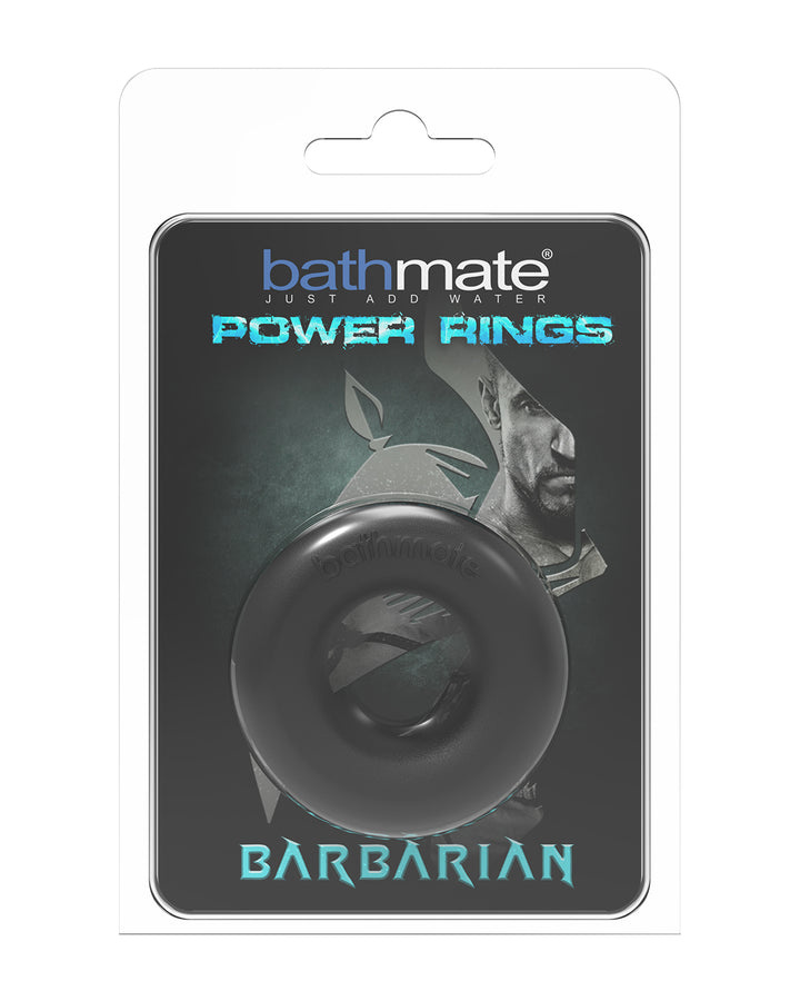 Bathmate Power Ring Barbarian pierścień erekcyjny na penisa czarny