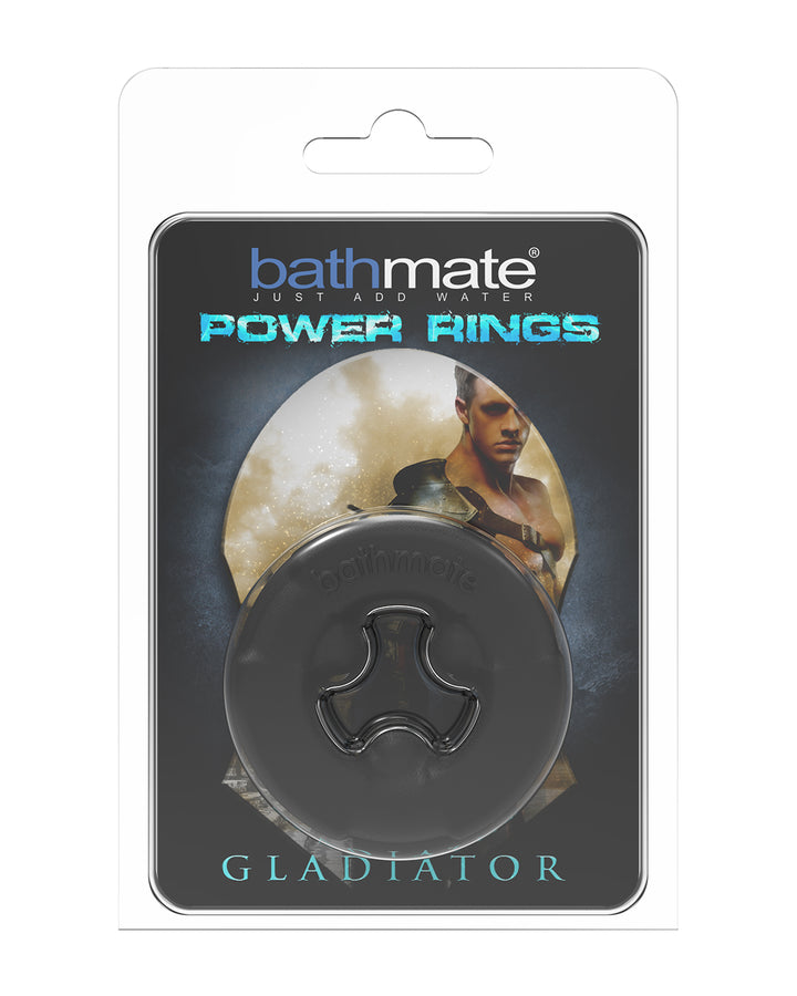 Bathmate Power Ring Gladiator pierścień erekcyjny na penisa czarny