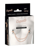 Coquette Chic Nipples Clamps zaciski na sutki złote