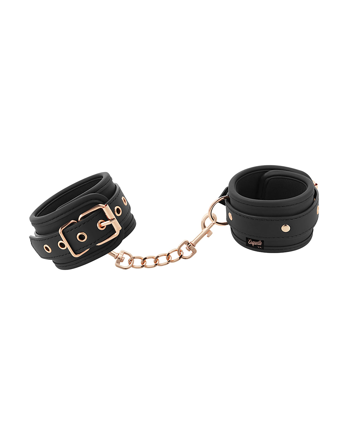 Coquette Chic Vegan Leather Handcuffs kajdanki na ręce