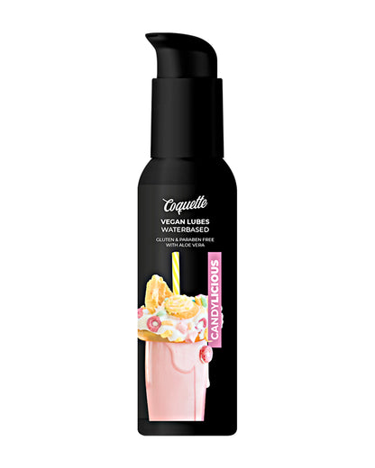 Coquette Cosmetics Vegan Lubes CandyLicious smoothie z cukierków i pączków lubrykant wegański na bazie wody 100 ml