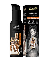 Coquette Cosmetics Vegan Lubes ChocoBrownie ciasto czekoladowe i biszkoptowe lubrykant wegański na bazie wody 100 ml