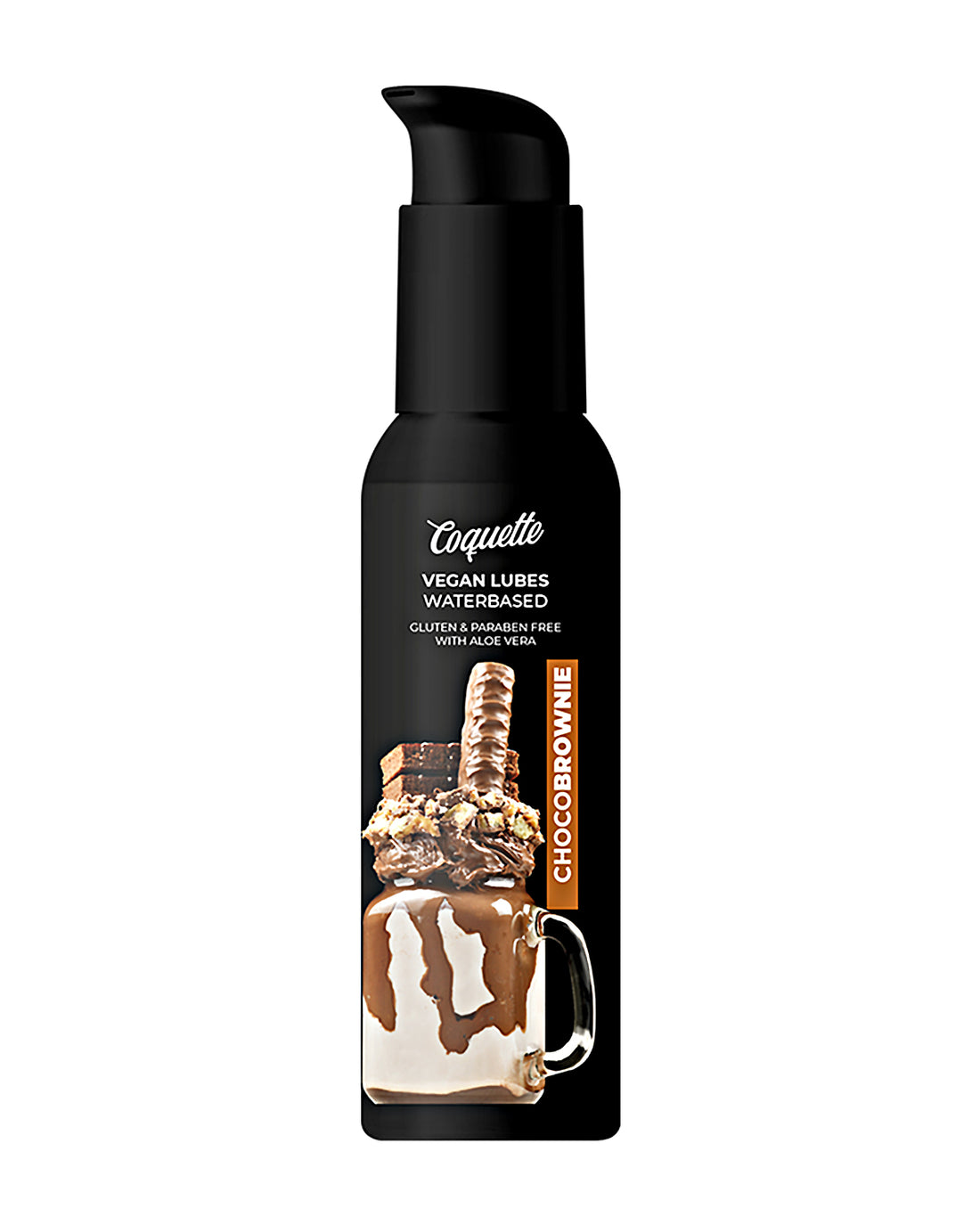 Coquette Cosmetics Vegan Lubes ChocoBrownie ciasto czekoladowe i biszkoptowe lubrykant wegański na bazie wody 100 ml