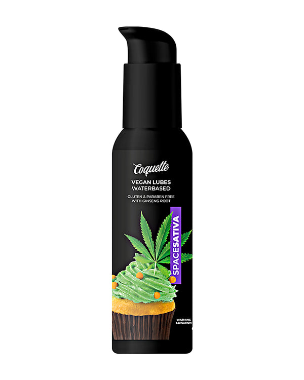 Coquette Cosmetics Vegan Lubes Space Sativa konopie lubrykant wegański na bazie wody 100 ml