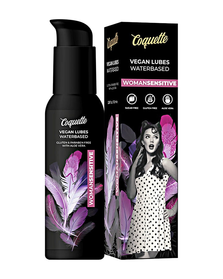 Coquette Cosmetics Vegan Lubes WomanSensitive lubrykant wegański na bazie wody 100 ml