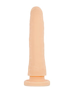 Delta Club Toys Dong Flesh silikonowe dildo z przyssawką 20 cm x 4 cm, beżowe