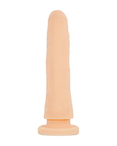 Delta Club Toys Dong Flesh silikonowe dildo z przyssawką 23 cm x 4.5 cm, beżowe