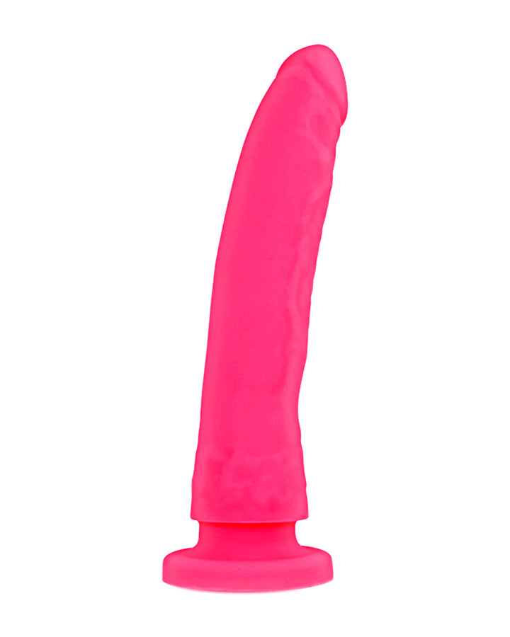 Delta Club Toys Dong Pink silikonowe dildo z przyssawką 17 cm x 3 cm, różowe