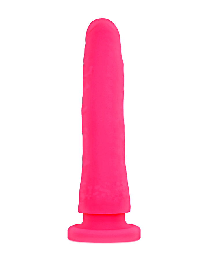 Delta Club Toys Dong Pink silikonowe dildo z przyssawką 20 cm x 4 cm, różowe