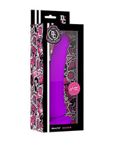 Delta Club Toys Dong Purple silikonowe dildo z przyssawką 20 cm x 4 cm, fioletowe