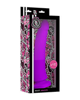 Delta Club Toys Dong Purple silikonowe dildo z przyssawką 23 cm x 4.5 cm, fioletowe