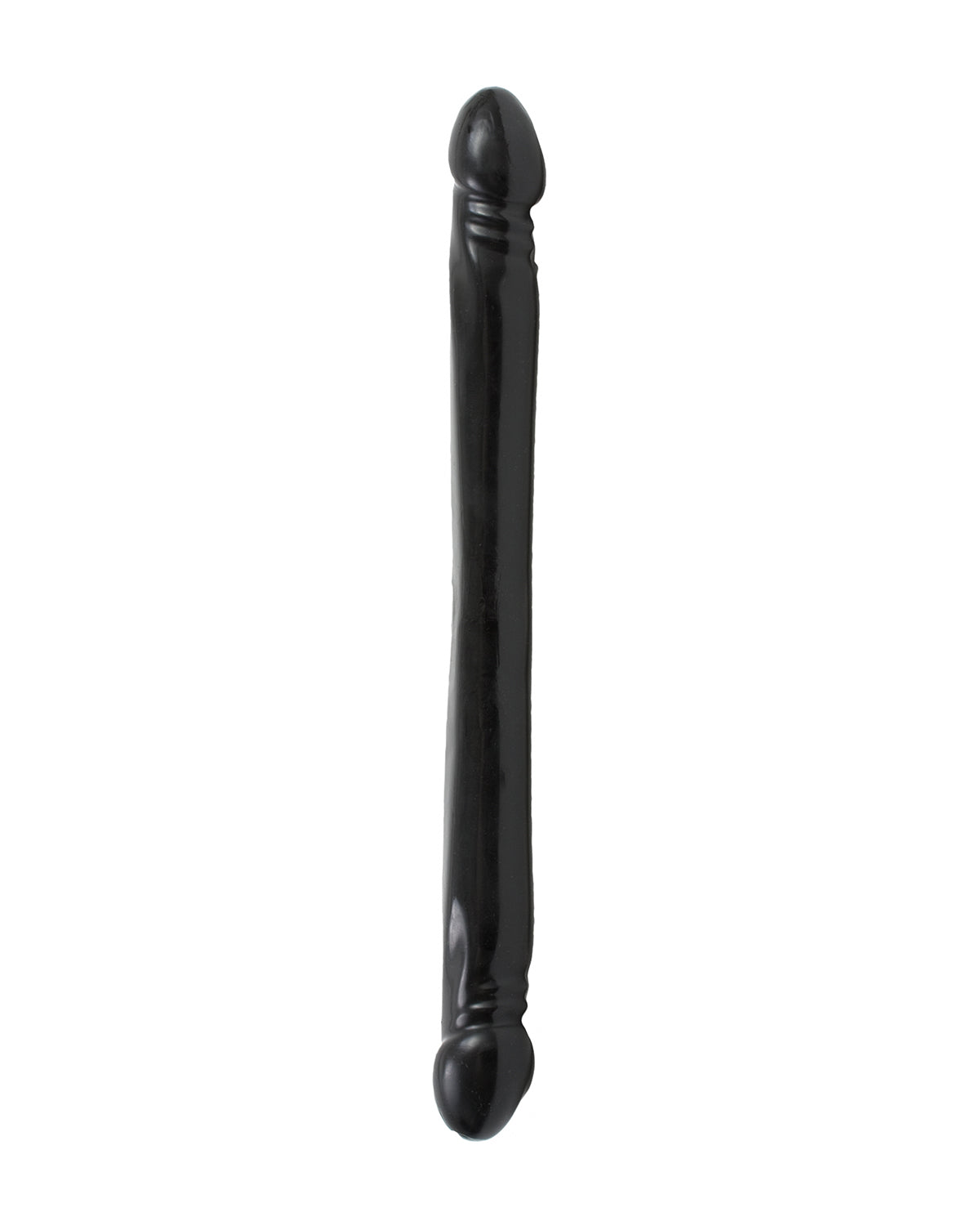 Doc Johnson Double Header Smooth dwustronne dildo czarne 44 cm