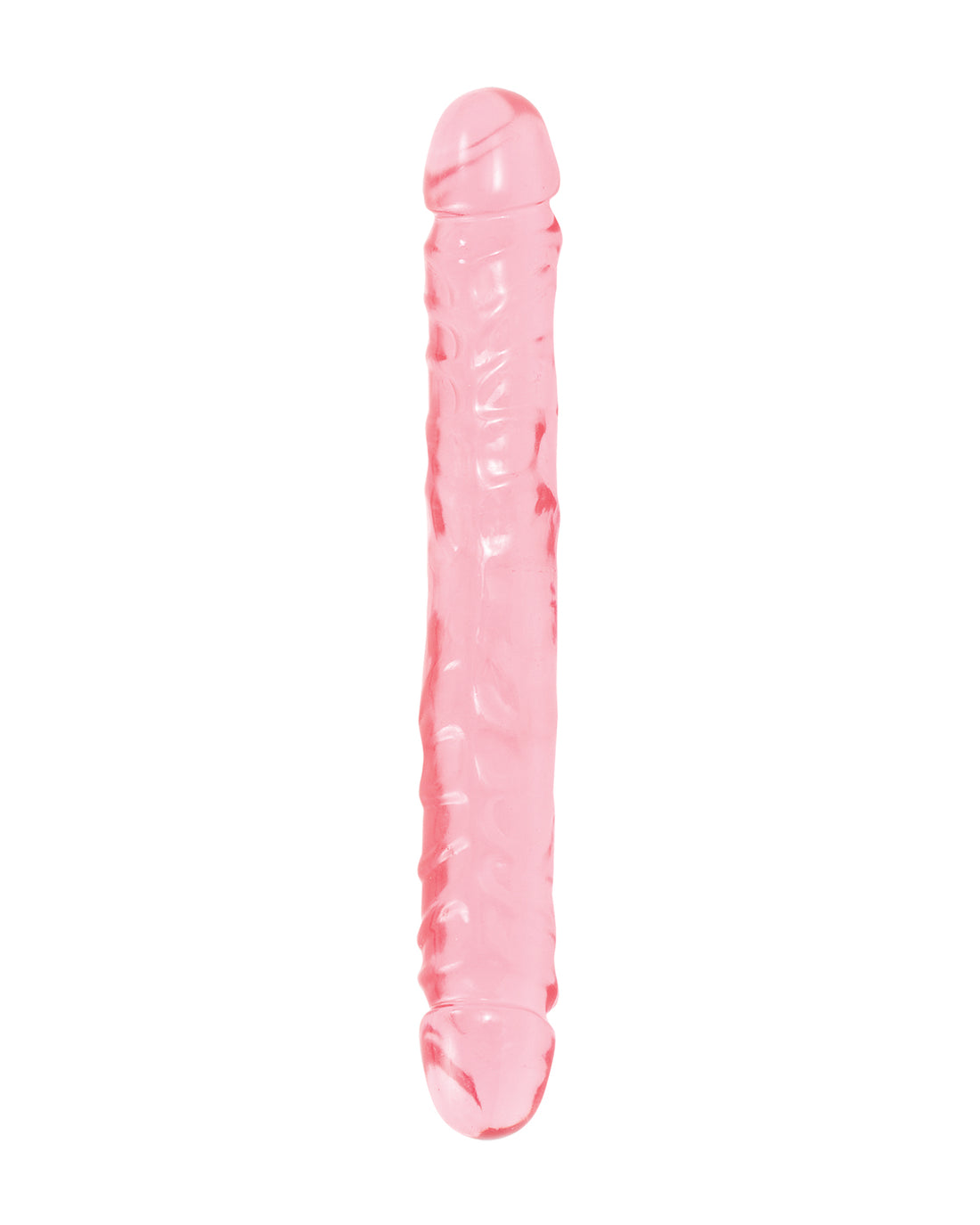 Doc Johnson Jr. Double Dong dwustronne dildo różowe 30 cm