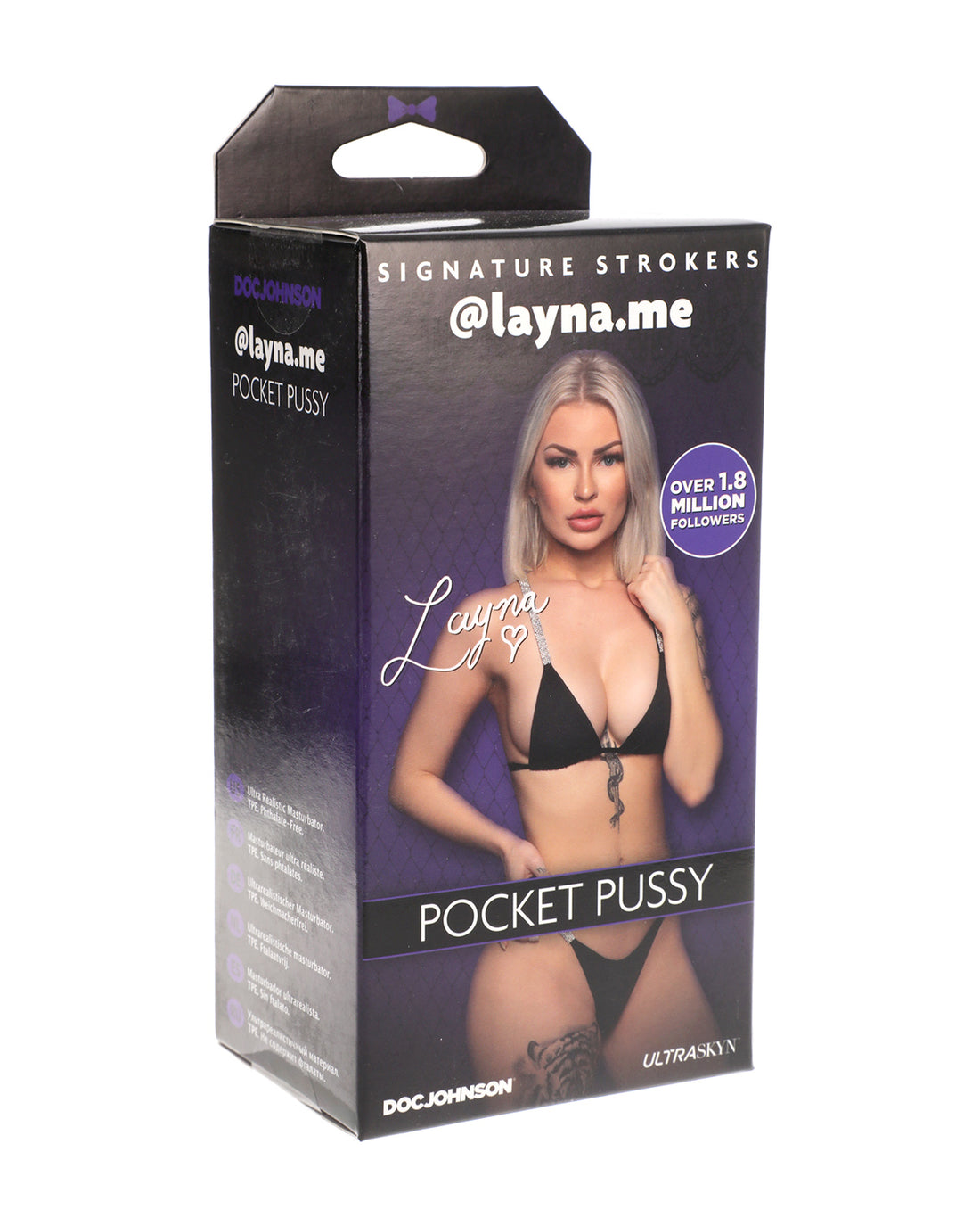 Doc Johnson @layna.me UltraSkyn Pocket Pussy masturbator