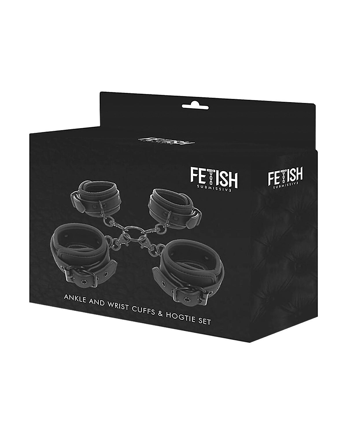 Fetish Submissive Hogtie and Cuff Set zestaw kajdanek na ręce i nogi