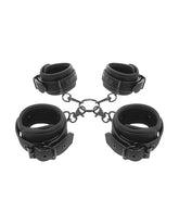 Fetish Submissive Hogtie and Cuff Set zestaw kajdanek na ręce i nogi