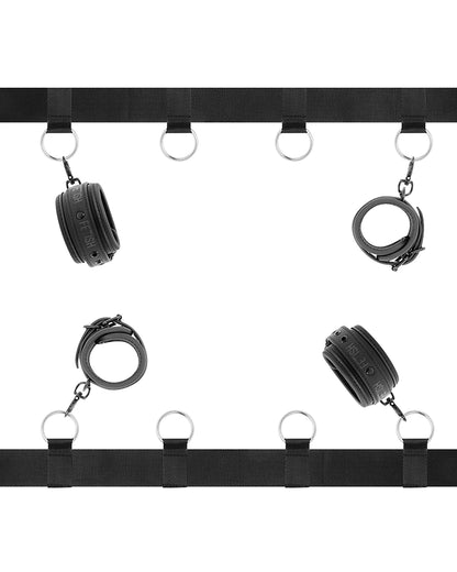 Fetish Submissive Luxury Bed Restraints Set zestaw do krępowania do łóżka