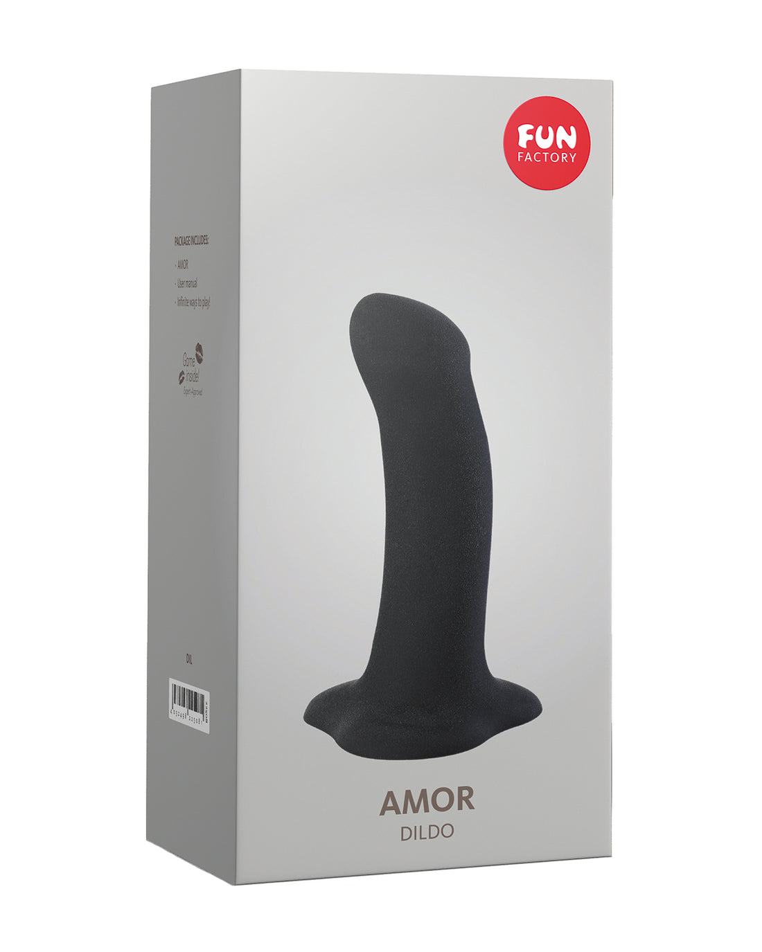 Fun Factory Amor dildo silikonowe czarne