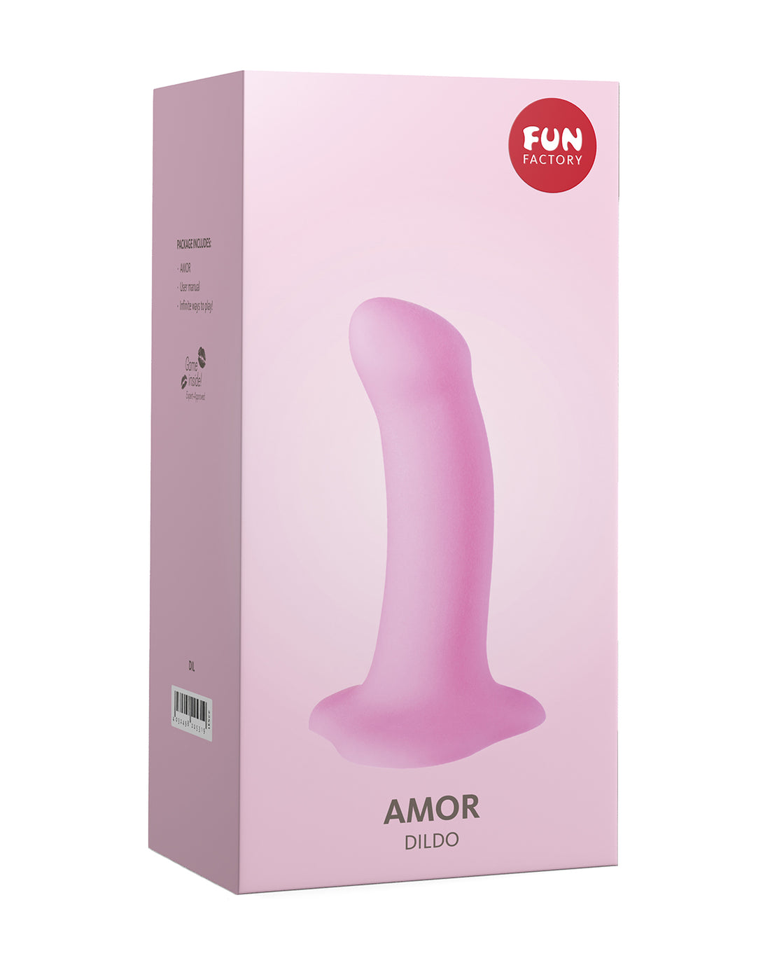 Fun Factory Amor dildo silikonowe różowe